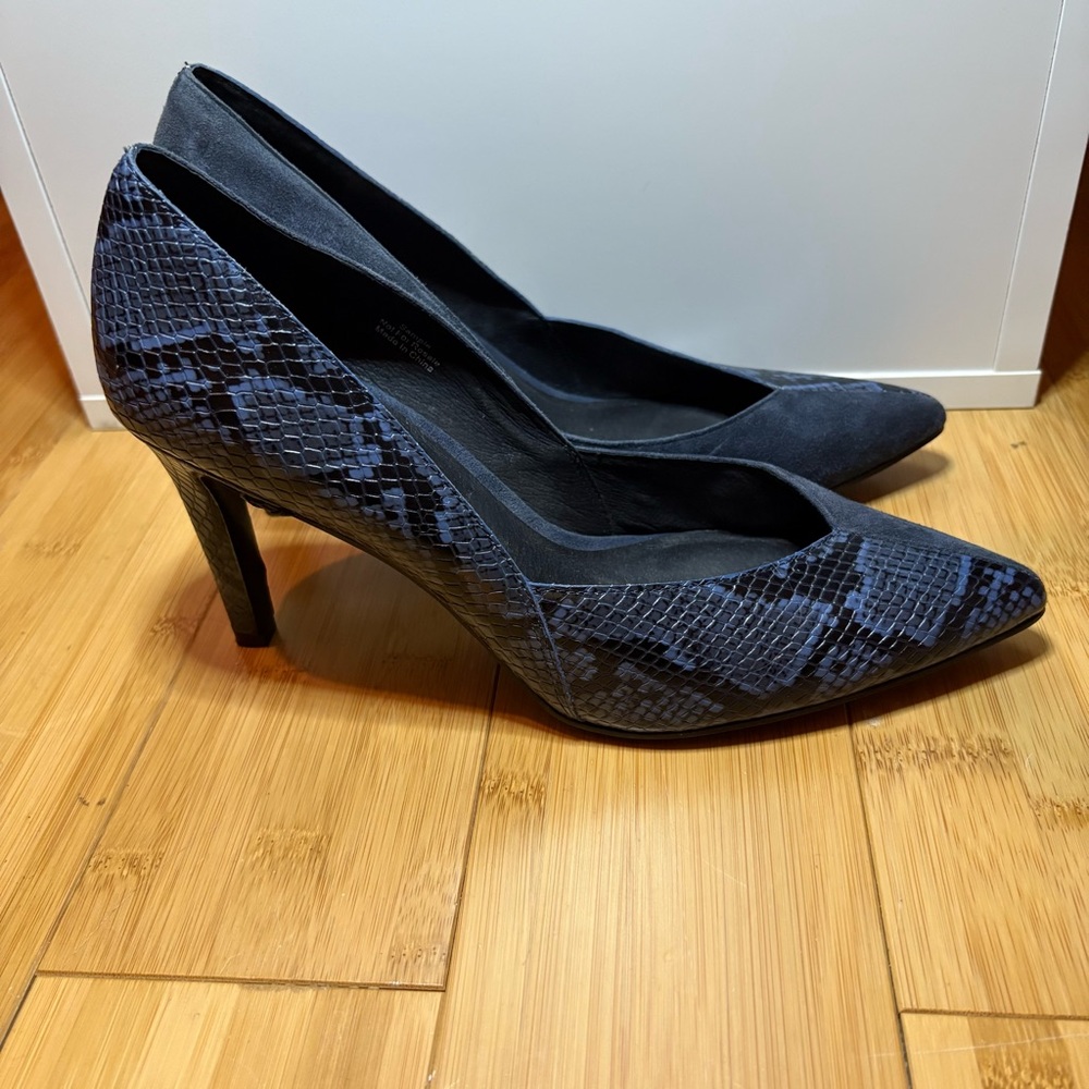 Cecelia New York Snakeskin Print Stiletto Heels Women's Size 7